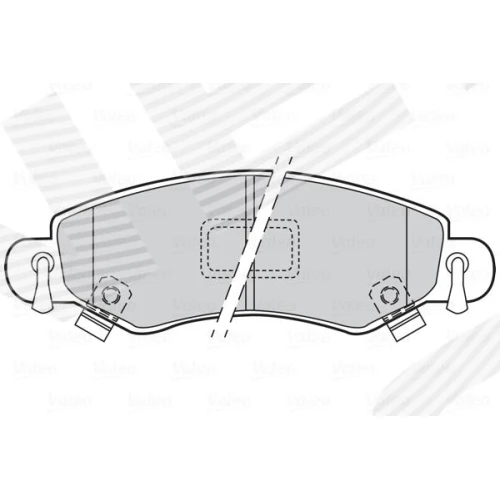 BRAKE PADS FOR DISC BRAKES - 1