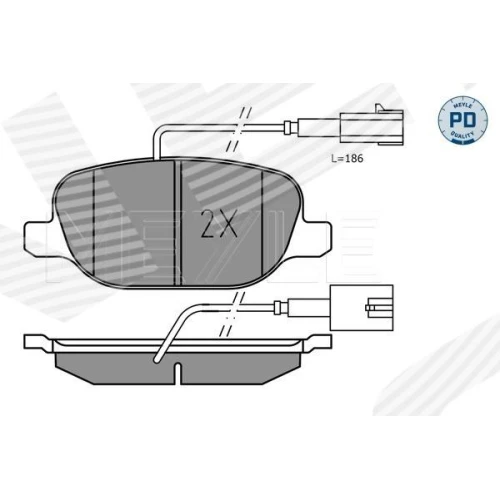 BRAKE PADS FOR DISC BRAKES - 0