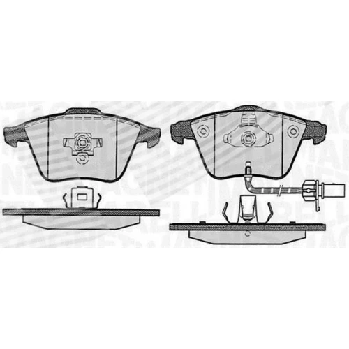 BRAKE PADS FOR DISC BRAKES - 0