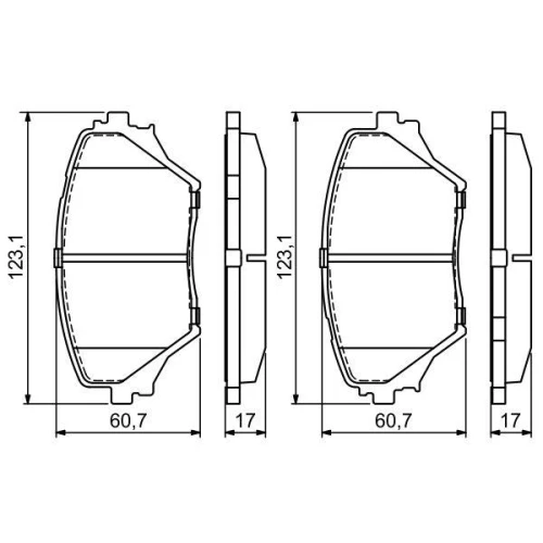 BRAKE PADS FOR DISC BRAKES - 4