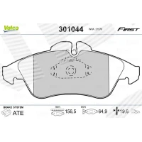 Brake pads for disc brakes