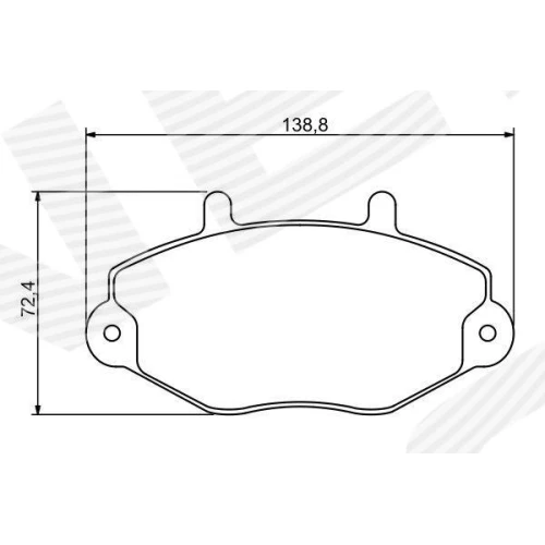 BRAKE PADS FOR DISC BRAKES - 6