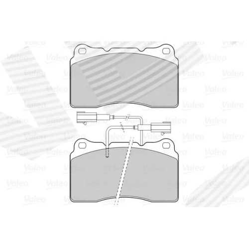 BRAKE PADS FOR DISC BRAKES - 1