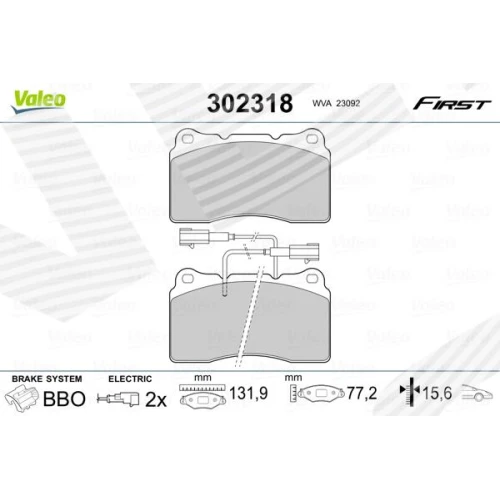 BRAKE PADS FOR DISC BRAKES - 0