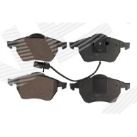 Brake pads for disc brakes