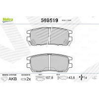 Brake pads for disc brakes