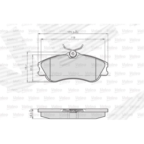 BRAKE PADS FOR DISC BRAKES - 1