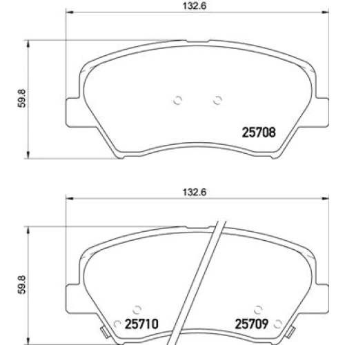 BRAKE PADS FOR DISC BRAKES - 0