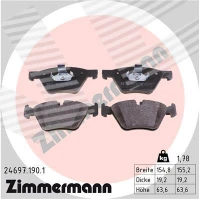 BRAKE PADS FOR DISC BRAKES