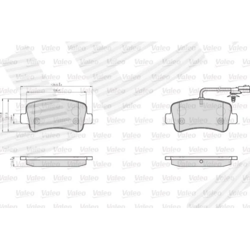 BRAKE PADS FOR DISC BRAKES - 1