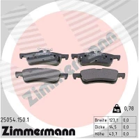 Brake pads for disc brakes