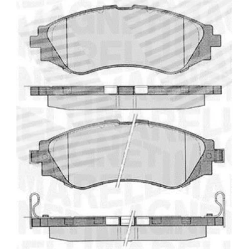 BRAKE PADS FOR DISC BRAKES - 0