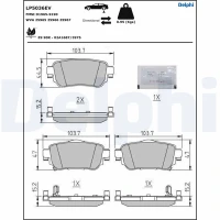 Brake pads for disc brakes