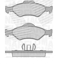 Brake pads for disc brakes