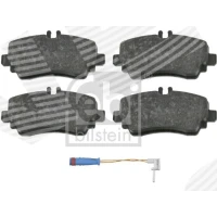 Brake pads for disc brakes