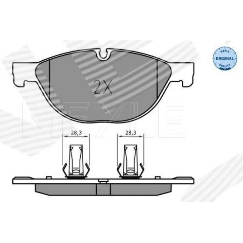 BRAKE PADS FOR DISC BRAKES - 0