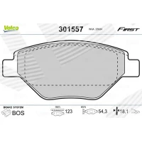 Brake pads for disc brakes