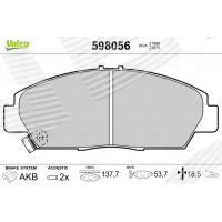 Brake pads for disc brakes