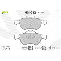 Brake pads for disc brakes