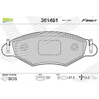 Brake pads for disc brakes