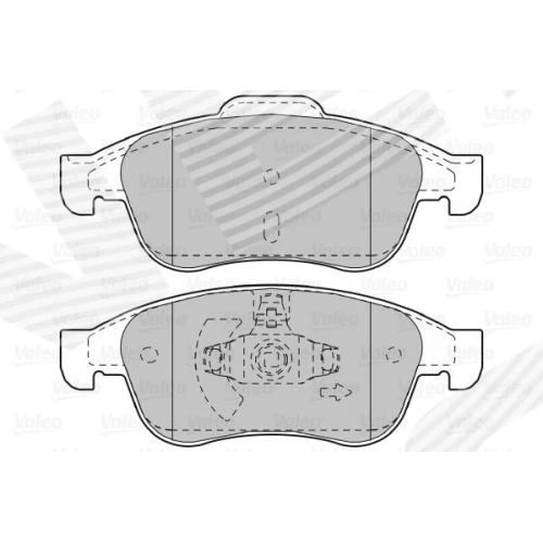 BRAKE PADS FOR DISC BRAKES - 1