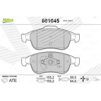 Brake pads for disc brakes