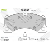 Brake pads for disc brakes