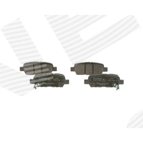 BRAKE PADS FOR DISC BRAKES - 2