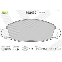 Brake pads for disc brakes