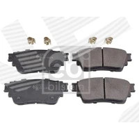 Brake pads for disc brakes