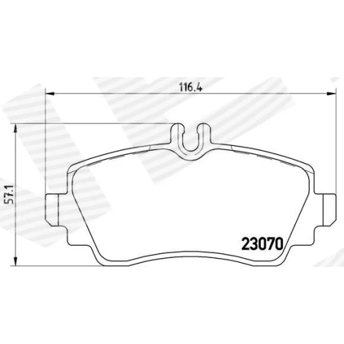 BRAKE PADS FOR DISC BRAKES - 0