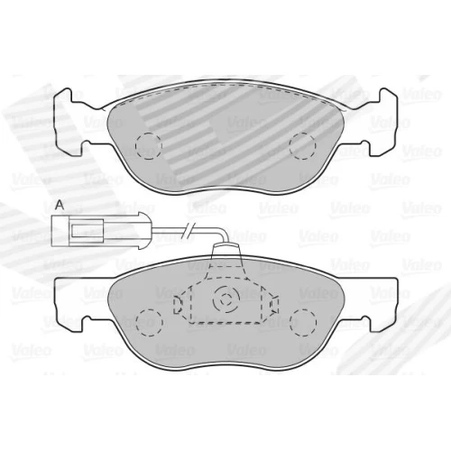 BRAKE PADS FOR DISC BRAKES - 1