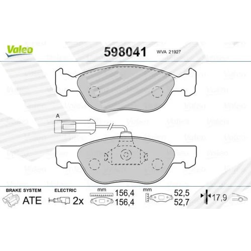 BRAKE PADS FOR DISC BRAKES - 0