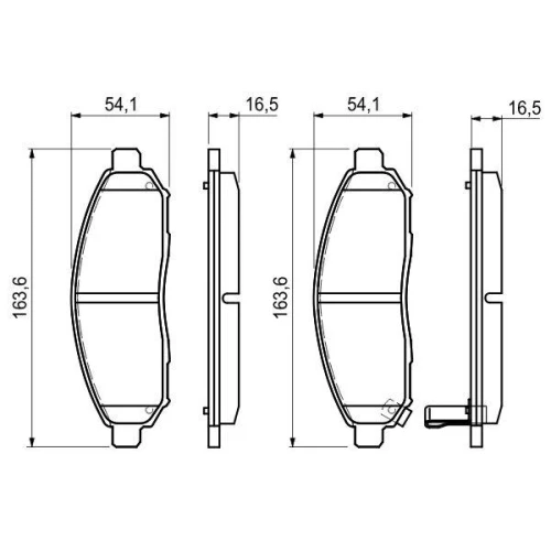 BRAKE PADS FOR DISC BRAKES - 4