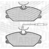 Brake pads for disc brakes