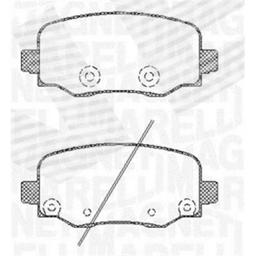 BRAKE PADS FOR DISC BRAKES - 0