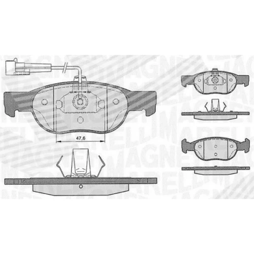 BRAKE PADS FOR DISC BRAKES - 0