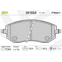 Brake pads for disc brakes