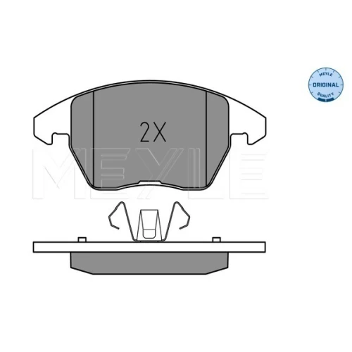 BRAKE PADS FOR DISC BRAKES - 1