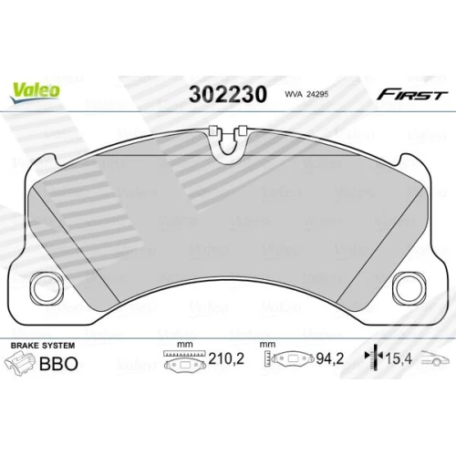 BRAKE PADS FOR DISC BRAKES - 0