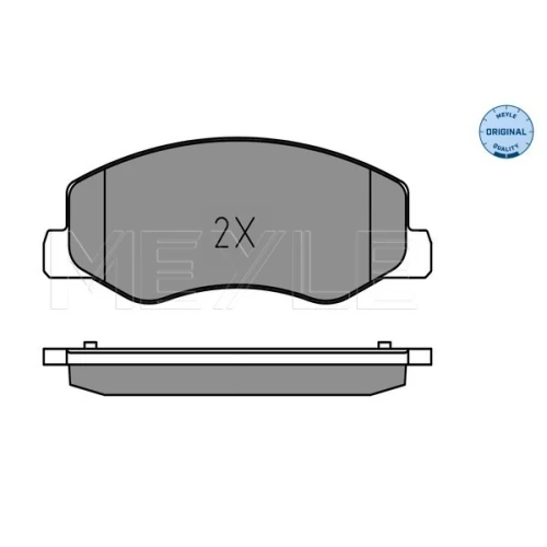 BRAKE PADS FOR DISC BRAKES - 2