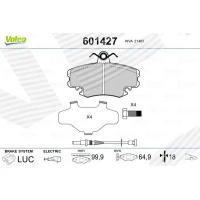 Brake pads for disc brakes