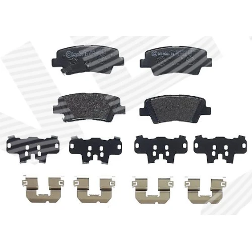 BRAKE PADS FOR DISC BRAKES - 1