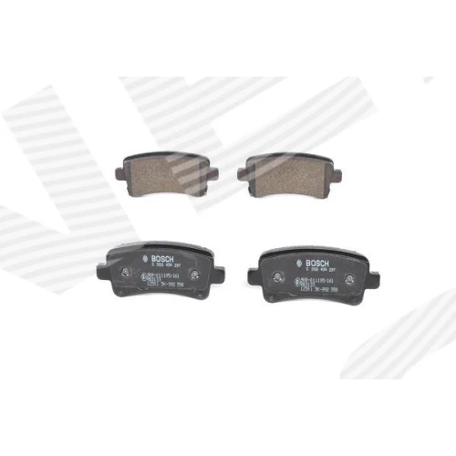 BRAKE PADS FOR DISC BRAKES - 2