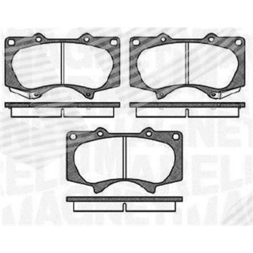 BRAKE PADS FOR DISC BRAKES - 0