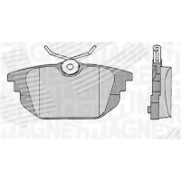 Brake pads for disc brakes