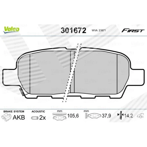 BRAKE PADS FOR DISC BRAKES - 0