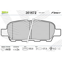 Brake pads for disc brakes