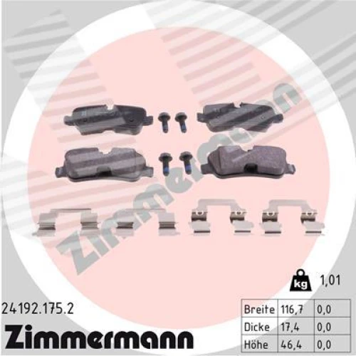 BRAKE PADS FOR DISC BRAKES - 0