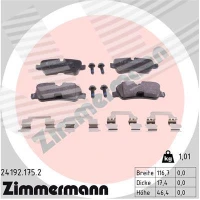 Brake pads for disc brakes